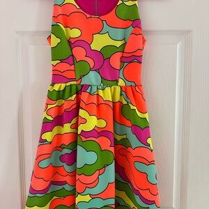 Colorful Scuba Dress